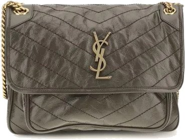 Saint Laurent Dame Vesker Grønn ONE SIZE,