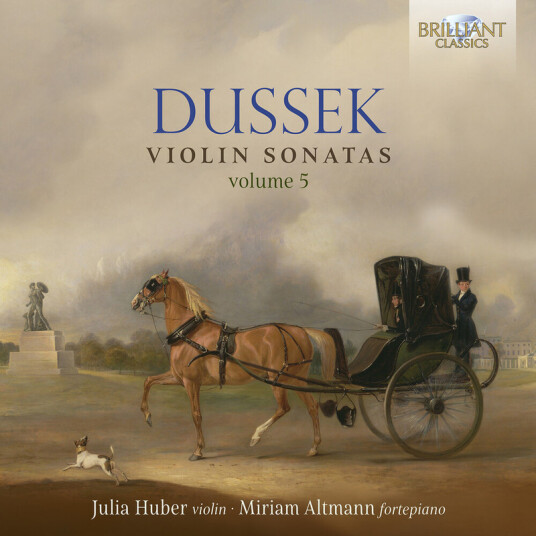 Miriam Altmann, Julia Huber Dussek: Violin Sonatas, Vol. 5 CD