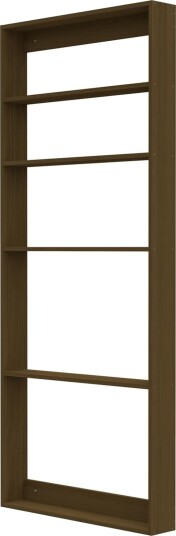 We Do Wood Five Square Hyllehylle Røkt Eik