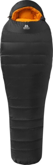 Mountain Equipment Glacier 1000 Regular Left Zip, Obsidian