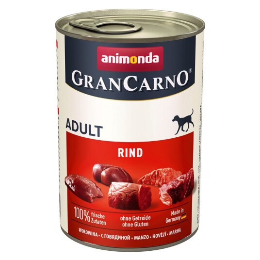 Animonda Grancarno Original Adult 6 X 400 G Storfe Pur Animonda Grancarno Original Adult 6 X 400 G Storfe Pur