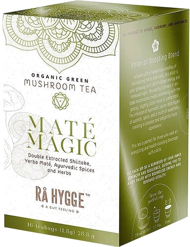 Rå Hygge RåHygge Maté Magic Shiitake Maté Tea Ø 16 Poser Rå Hygge RåHygge Maté Magic Shiitake Maté Tea Ø 16 Poser