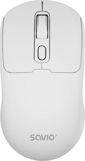Savio Mb 05 Ambidekstriøs Bluetooth 1600 Dpi Hvit
