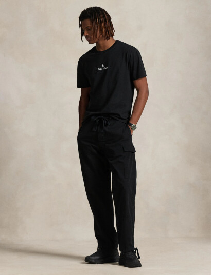 Polo Ralph Lauren Classic Fit Logo Jersey T-Shirt - Black - M