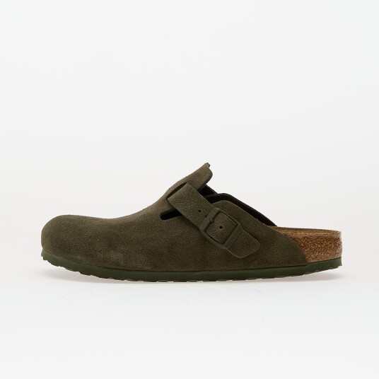 Birkenstock Boston Suede Leather Thyme EUR 40 Birkenstock Boston Suede Leather Thyme EUR 40