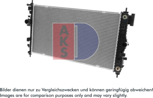 AKS DASIS 150147N Radiator motorkjøling AKS DASIS 150147N Radiator motorkjøling