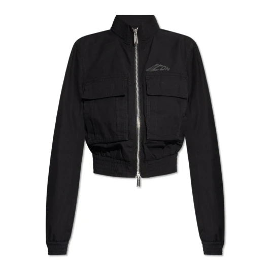 Dsquared2 Dame Jakker Svart M, Dsquared2 Dame Jakker Svart M,