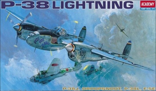 Academy P-38J/L Modellfly 1:48