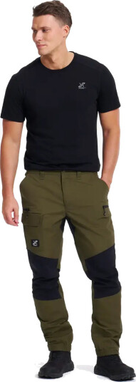Revolutionrace Turbukse & Fritidsbukse Nordwand Pants Herre Dark Olive/Black L