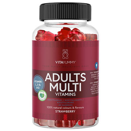 VitaYummy Adults Multivitamin Strawberry - 60 Stk