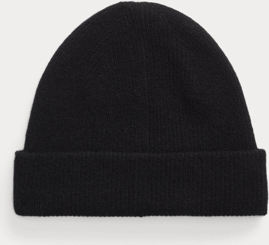 Polo Ralph Lauren Washable Cashmere Beanie Black ONE SIZE Polo Ralph Lauren Washable Cashmere Beanie Black ONE SIZE
