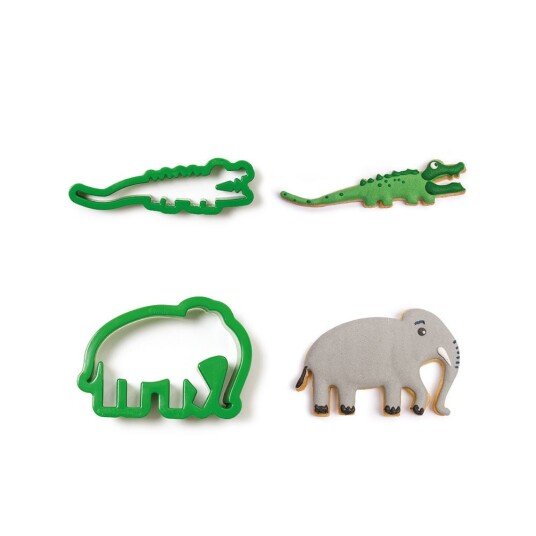 Decora Utstikkere  Krokodille Og Elefant 