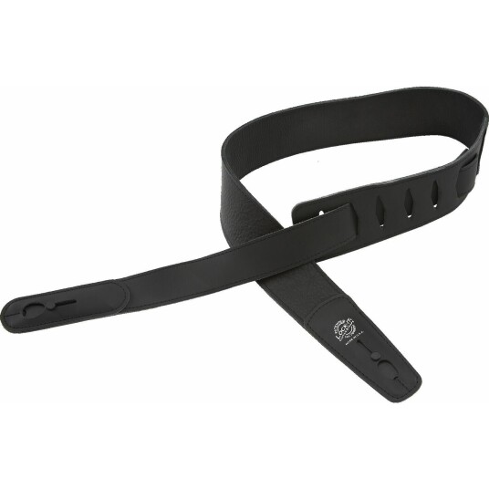 D'Andrea Lock-It Strap 2.75" Leather Svart