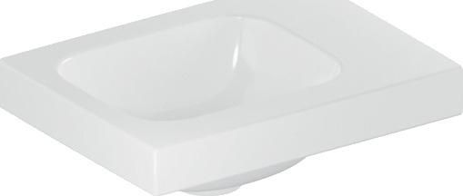 GEBERIT ICON LIGHT servant 380x280mm u/h/overl t/møbel/bolt po