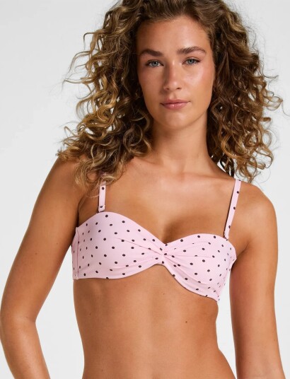 Hunkemöller Alicante Bandeau Pink XL Hunkemöller Alicante Bandeau Pink XL