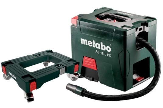 Metabo Set As 18 L Pc Tørr Støv Pose 7,5 L Hepa Filtrering Sort Grønn Rød