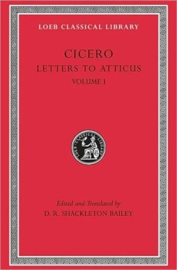 Letters To Atticus Av Cicero Letters To Atticus Av Cicero