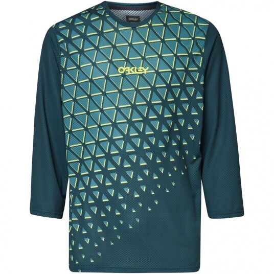 Oakley Flow 3/4 Jersey sykkeltrøye herre Hunter Green FOA403122 L 2022