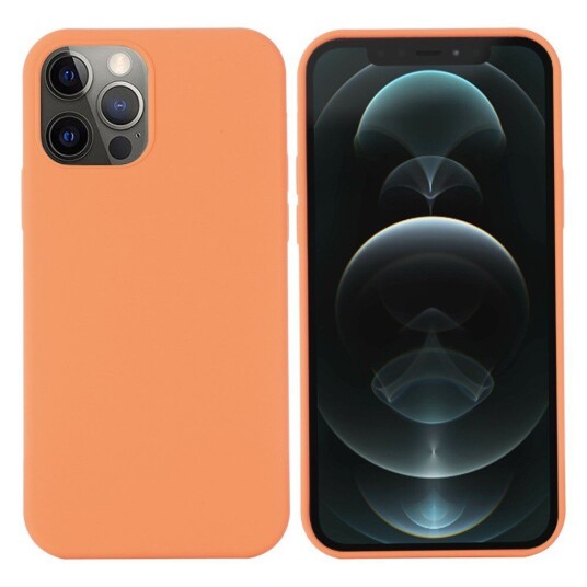 INCOVER iPhone 12 / 12 Pro Silikondeksel Oransje MagSafe