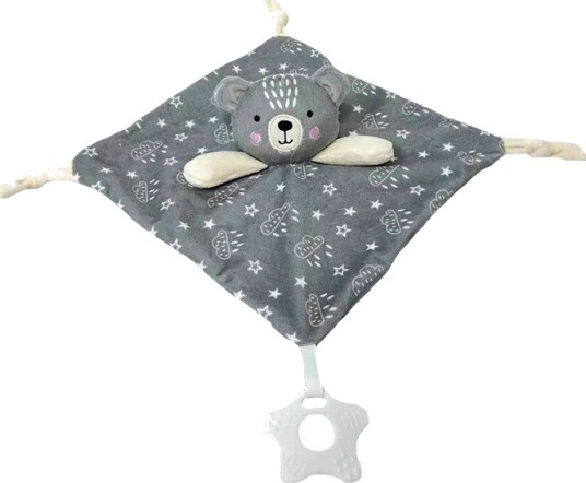 Tulilo Milus Kosebamse 25x25 cm Grå