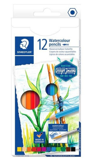 Staedtler Coloured pencil aqu 12pcs 100% PEFC Staedtler Coloured pencil aqu 12pcs 100% PEFC