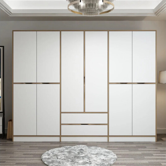 Munna Garderobe 270 cm - Hvit