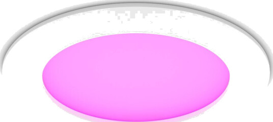 Philips Hue Slank innfelt belysning Ø170 mm Hvit Philips Hue Slank innfelt belysning Ø170 mm Hvit