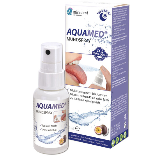 Munnspray Dry Mouth Aquamed Miradent 30 ml Munnspray Dry Mouth Aquamed Miradent 30 ml