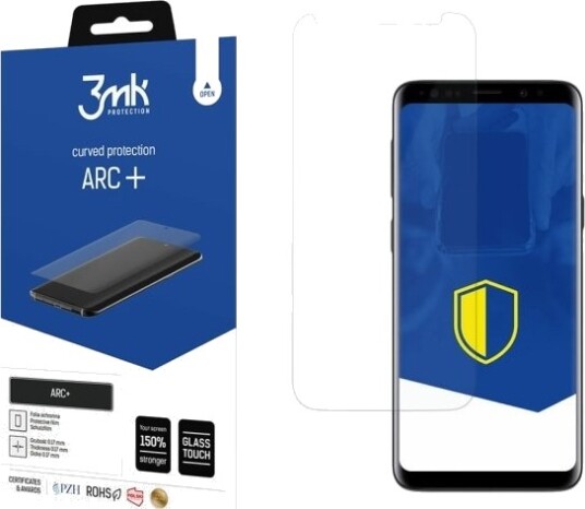 3Mk Beskyttelsesfilm Samsung Galaxy S9 3Mk Arc+ Fullskjerm