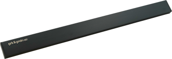 Grit&Grain Knivlist Magnet 50 cm svart