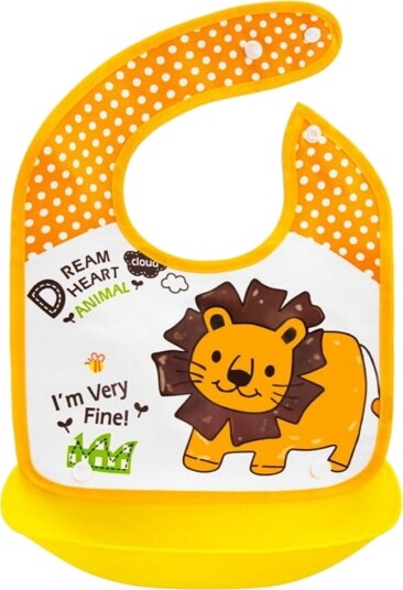 Bocioland Smekke Med Lomme 21x21cm Løve Bocioland Smekke Med Lomme 21x21cm Løve