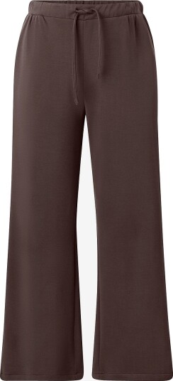 Ellos Plus collection Sweatpants med brede bein Brun