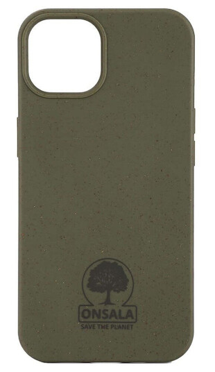 GEAR Onsala iPhone 13 Mini GEAR Onsala Eco Deksel - Miljøvennlig Bakdeksel - Grønn