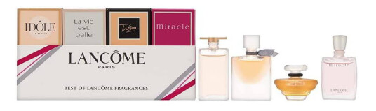 Lancome Best Of Caresett for Women med 4 Mini Parfymer Lancome Best Of Caresett for Women med 4 Mini Parfymer