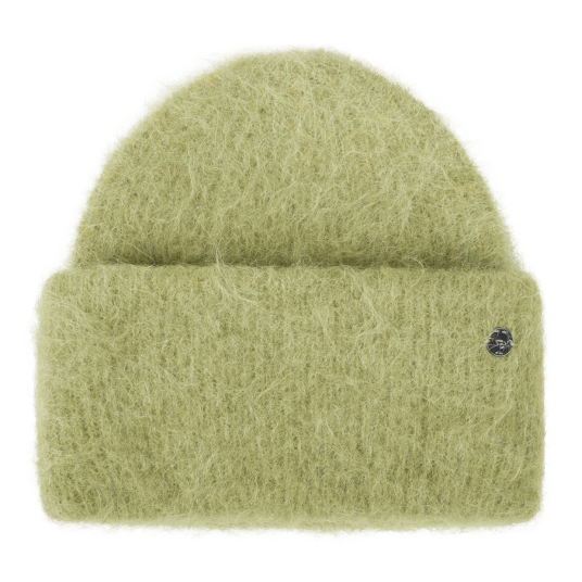 Aba Rib beanie Verde One Size Fury fluffy ribbed beanie Aba Rib beanie Verde One Size Fury fluffy ribbed beanie