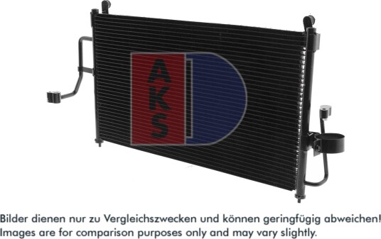 Kondensator, klimaanlegg AKS DASIS 512015N