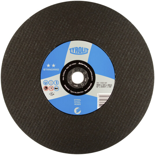 Kappeskive Standard 41XH ø300Ã3,5Ã22,2 A30-BF