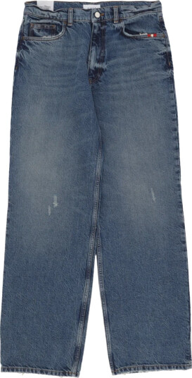 Amish Dame Jeans Blå W26,
