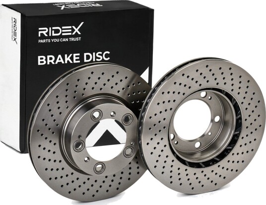 RIDEX 82B0825 Bremseskive RIDEX 82B0825 Bremseskive