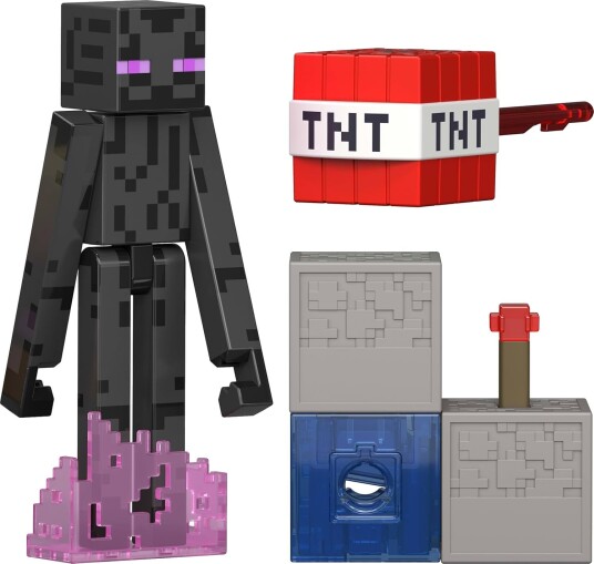 Minecraft Biome Builds 8cm Figure Enderman JJR88-JL10