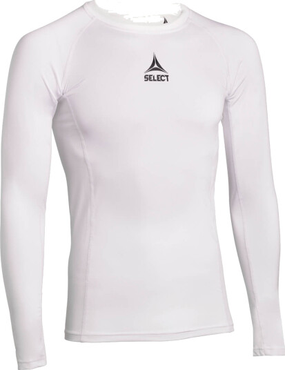 Select Shirts L/S Baselayer, treningstrøye junior, senior L White Select Shirts L/S Baselayer, treningstrøye junior, senior L White