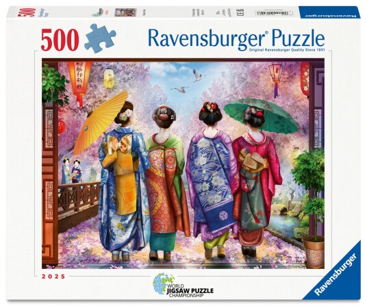 Ravensburger Puslespill 500 Blomsterpromenade Ravensburger Puslespill 500 Blomsterpromenade