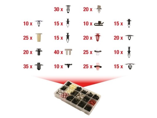 Ks Tools 420.0800 ##### Festeklipssett