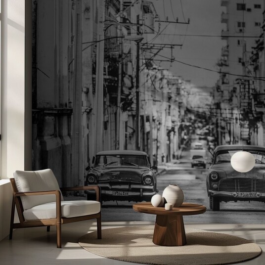 Tapet – Vintage bybil Tapet – Vintage bybil