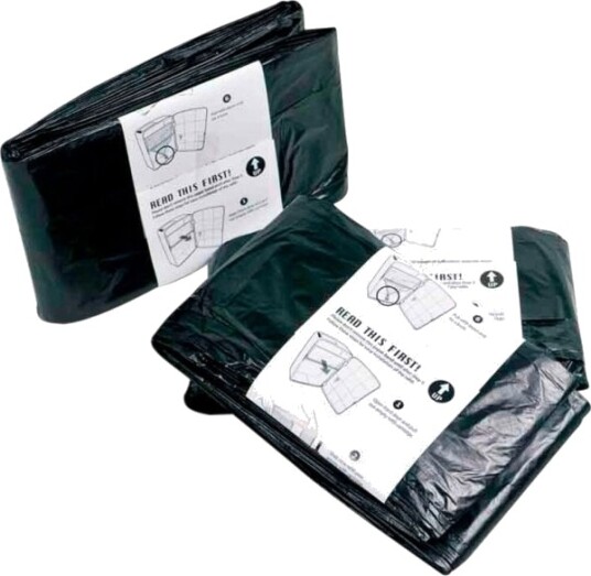 Refill Janibell Privé Sort Hdpe/Ldpe 7