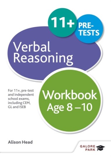 Verbal Reasoning Workbook Age 8-10 Av Alison Head