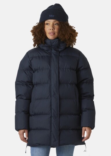 Helly Hansen W Amelia Parka Navy Xs Vinterjakker