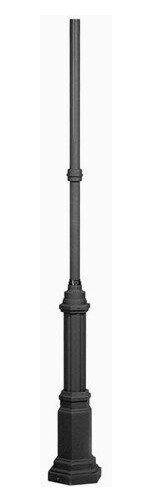 Konstsmide Hercules stolpe svart 2,13 m 575-750