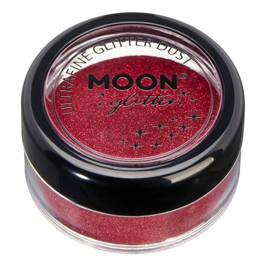 Buttericks Leco AB Moon Creations Classic Ultrafine Glitter Dust - Rød