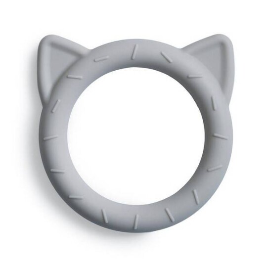 Mushie Bitering Teether Cat Stone Mushie Bitering Teether Cat Stone
